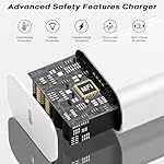 10FT iPhone 16e Charger Fast Charging,2Pack 20W USB C Apple 16e 15 Pro Charger Block & 10Foot Long USBC Woven Cable Cord for iPhone 16/16e/16 Pro Max/16 Pro/16 Plus/15/15 Pro Max/15 Plus/iPad Pro 12.9 - Image 4
