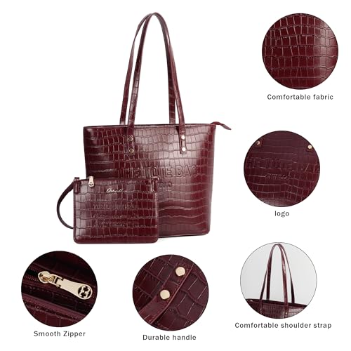 Image of Chinllo Tote Bag for Women, Medium Top Handle Handbags Purse
