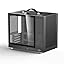 Shiny Snake G350 20.8L MATX Mesh PC Case - Support MATX Back-Connect ...