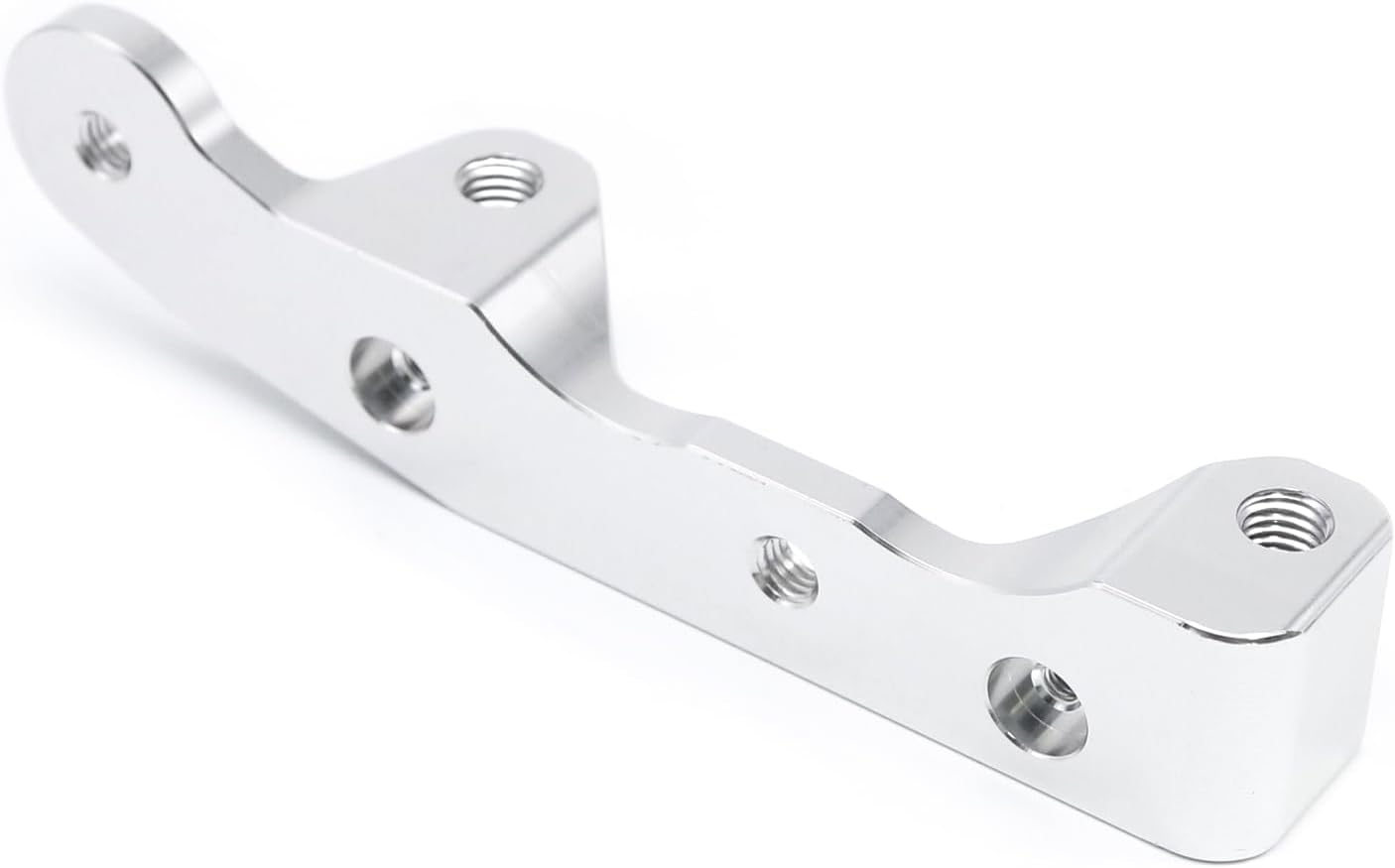 PROCNC Aluminum CNC Radial Mount Caliper Bracket Fit for Hond-a MSX125 Grom 125 2013 2014 2015 2016 2017 (Sliver)