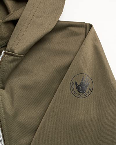 Body Glove Boys? Tracksuit Set ? 2 Piece Tricot Sweatshirt And Jogger Sweatpants (8-14), Size 10/12, Olive/Black/Camo #TOP1