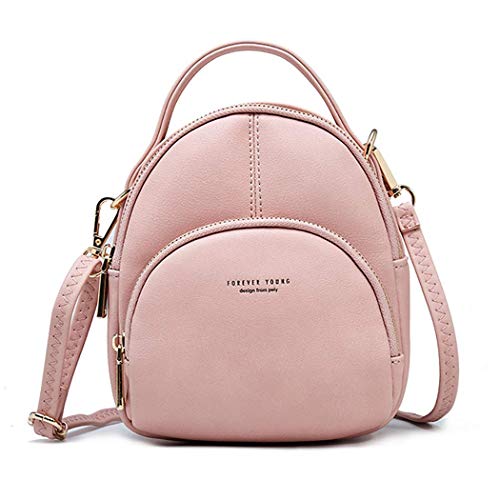 Mini backpack rose de voyage pour vos sorties et balades citadines