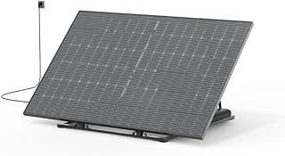 Jardibric - Kit Panneau Solaire 400W Plug and Play avec Micro Onduleur - Panneau Photovoltaïque Monocristallin Prise 220V Support Sol et Mur