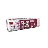 Owens Corning R-21 Faced 15 by 93 Fiberglass Batt Insulation Fits 2x6 Floor or Walls a Total of 10 Bags and Square Footage of 775 FT