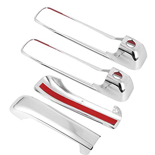 Qiilu Para Dodge Ram 1500 2500 3500 09-15 Auto Carro Exterior Esquerda Direita Maçaneta da Porta Maç