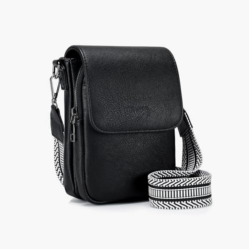 Crossbody Bag for Women - PU Leather Shoulder Bag Trendy Small Crossbody Purse Bag for Travel Work Party