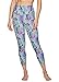 RBX Active Women's Athletic Fashion Peached Ultra Soft High Waist Squat Proof Printed Capri Legging with Pockets