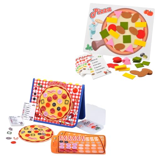 CHEFAN Pizza Counting Toddler Toys Shapes