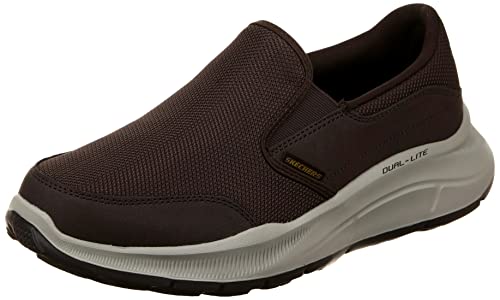 Skechers Sport Men's Flex Advantage 2.0 Oxford Sneaker, BROWN, 9 US