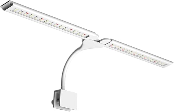 水槽用ダブルブレードLEDクリップ式ライト。超高輝度で小型水槽に最適。水槽の色を変えたり、色を鮮やかに見せるための特別な照明です。カラーチェンジ機能とタイマー機能を搭載。LZGG (A,4.8W) - 1