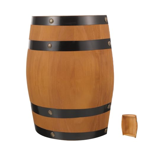 Tonneau en bois vintage pour aménagement de bar et cuisine