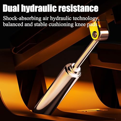 Image of Mini Elliptical Seated Pedal Exerciser with LED Display, 100kg Capacity, 38 Ankle Protection, 30lb Resistance, Ultra Quiet, Space-Saving for Home, Office, Gym Use