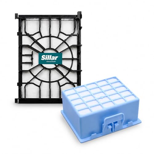 Sillar Set di Filtri per Aspirapolvere Bosch, Filtro HEPA BBZ156HF