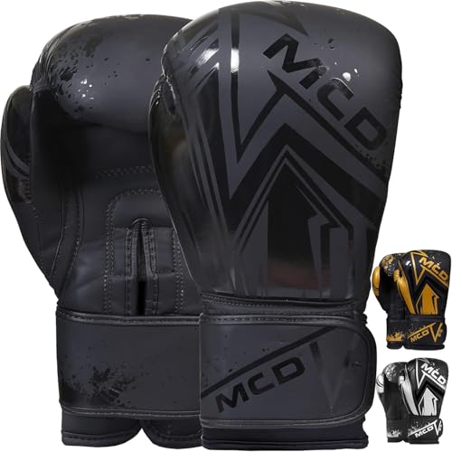 MCD SPORTS MCD Boxing Gloves Men, Women and Kids 6oz, 8oz, 10oz, 12oz 14oz, 16oz Boxing Training Muay Thai Gloves, Perfect Punch Bag Gloves Boxing Bag Gloves MMA Sparring Gloves