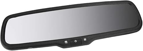 Monitor de espejo retrovisor para vehículo, pantalla a color de 4.3 pulgadas, atenuación automática, espejo retrovisor con menú OSD, soporte para
