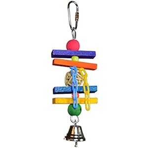 SB156 Balsa Munch Bird Toy, Small Bird Size, 6″ x 2″