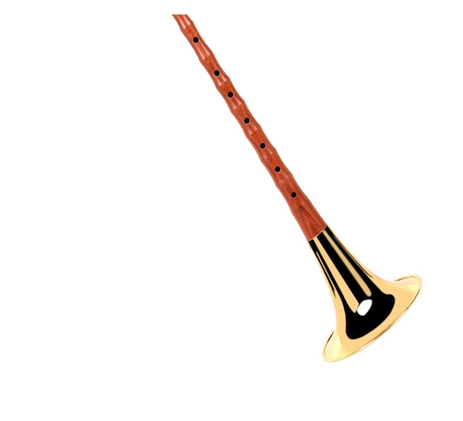 suona High-End-Blut-Sandelholz-Suona-Musikinstrument, Komplettes Set, ABCDEFG-Melodie, Anfänger, Alter Profi, Kleines Volk (Color : C key)