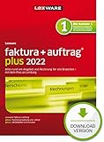 Lexware faktura+auftrag Plus 2022 (365 Tage)| PC Aktivierungscode per Email | Einfache Auftrags- u. Rechnungs-Software