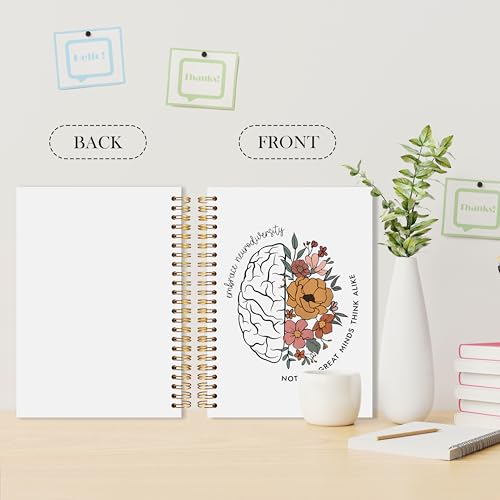 Cadeaux enseignants carnet de notes neurodiversité inspirant - 4