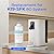 Waterdrop WD-K19RF-FK Filter, Replacement for WD-K19-SFK Countertop Reverse Osmosis System, 12-month Lifetime