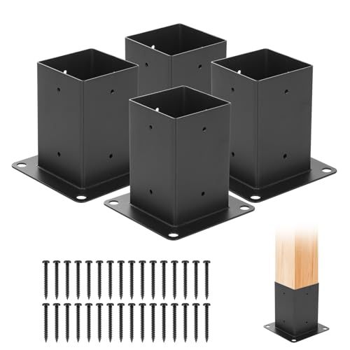 Ancrage robuste 9,1 x 9,1 cm de qualité industrielle pour abri - 2