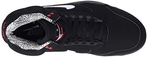 NIKE Men's Sneaker, Black White Varsity Red, 11