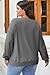 AlvaQ Fashion Outfits Clothes 2025 Plus Size Oversized Hoodies Sweatshirts Solid Long Sleeve Button Down Henley Shirts Gray 2X