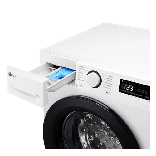 LG Waschtrockner AI DD D4R3009NSWB 9/6 kg, Serie R3