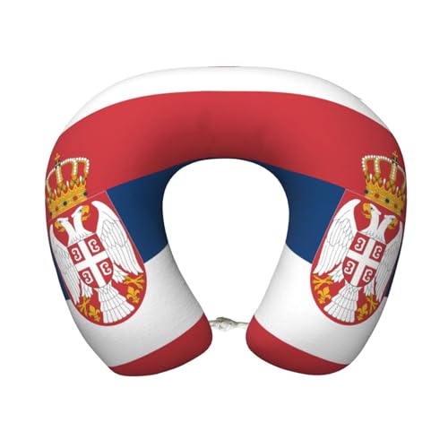 Almohada de viaje en espuma viscoelástica cervical lavable miniatura 1