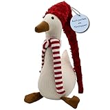 kda Weihnachtsgans (Türstopper) | Festliche Sofa & Winterdeko für...