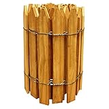 Greenes Fence Cedar Wood Garden Picket Fence 16' H x 8' L (4-Pack, 32' Total)