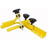 BJLIFE Bow Vise for Compound Bows, Portable Compound Bow Stand, Stainless Steel Bow Vise Archery Bow Maintenance Tool with Screw Holes, Angle Adjustable