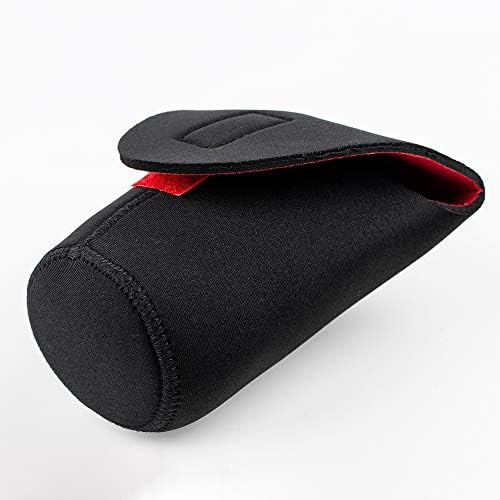 Fotover Lens Pouch Bag Lens Case Cover Sleeve,Soft Neoprene Travel Carry Protective Lens Pouch Set for Canon Nikon Sony Panasonic Pentax Olympus DSLR Camera Lens with Lens Cleaning Pen,3 Pack