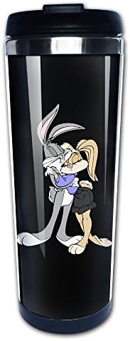 IAYAYO Bugs Bunny And Lola Stainless Steel Mug Coffee Vacuum Flask