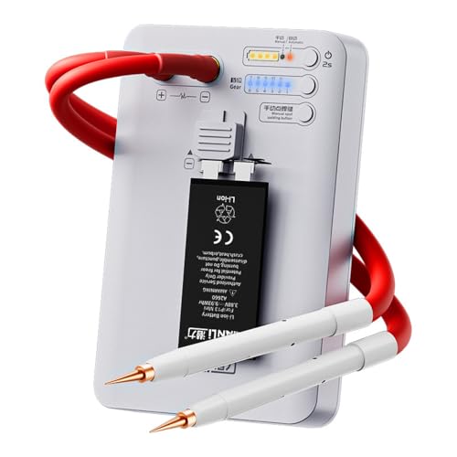Soldador por puntos portátil, soldadura por puntos conmutable automática/manual, soldador por puntos integrado inteligente con batería con diseño de soldadura por puntos de doble