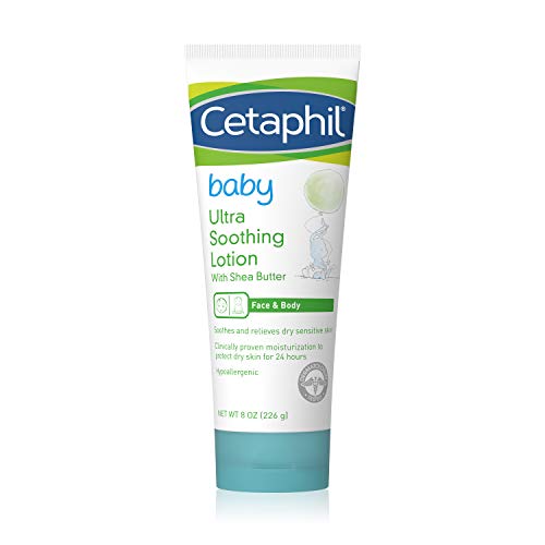 Cetaphil Baby Ultra Soothing Lotion with Shea Butter | Moisturize and Soothe Dry Skin|8 oz