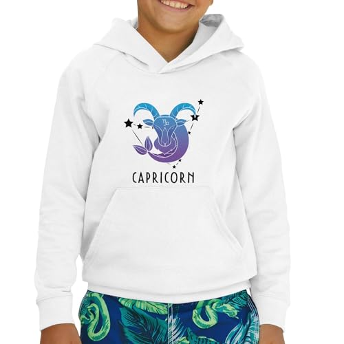 Sweat à capuche enfant Capricorne astrologie prévision stellaire - 2