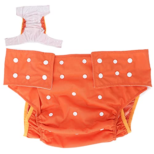 Shanrya Pañal para Adultos, Cómodo, Ajustable, Respetuoso con el Medio Ambiente, Rendimiento de Absorción Fuerte, Pañal Transpirable para Incontinencia de Ancianos para Incontinencia
