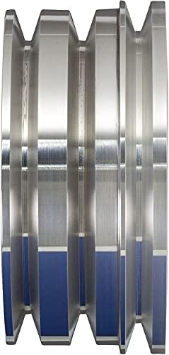 V-Belt Pulley Kit Compatible with Small Block Ford, 289, 302, 351W, 351C