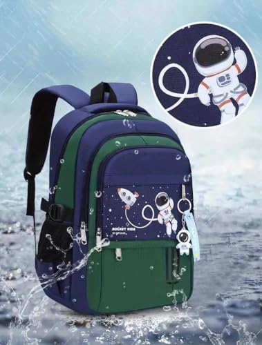 Impulse Astronaut 25L Unisex Stylish &Trendy Water Resistant printed Bag, College travel Backpack, School Bag for boys & girls with 1 Year Warranty - Image 5