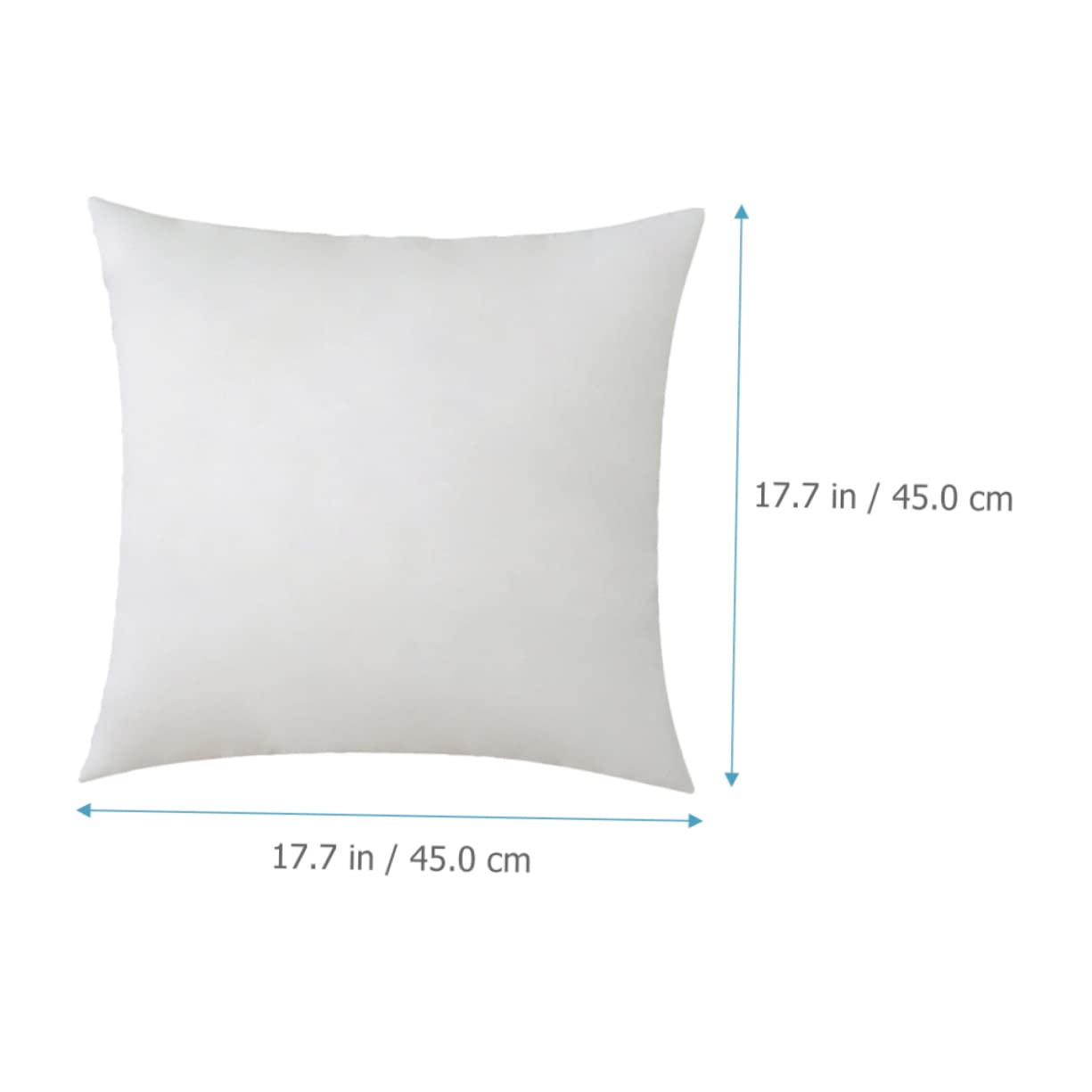 Yardenfun Inserti Per Cuscini 45x45 Cm in Pp Cotone Morbido, Set Da 2 Pezzi, Imbottitura Decorativa e Confortevole