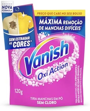Vanish Tira Manchas Em Pó Multi Power Oxi Action para Roupas Colo...