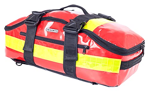 EB BAGSTER rot | Notfallrucksack / -Tasche | kompakt und robust | Pflegeleichte Plane | entnehmbare Modultaschen | Rettungsdienst | Erste Hilfe | Einsatz