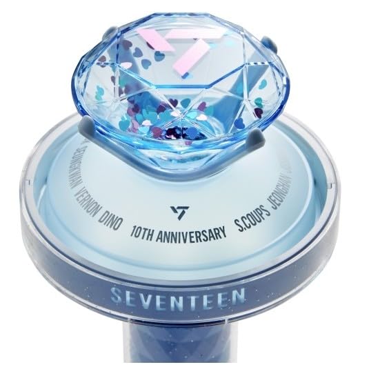 アイドル SEVENTEENLIGHTSTICKVER3 10th Anniversary Seventeen 10th Anniversary Light Stick Official Ver. 3