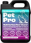 Dirtbusters Pet Pro Multi Surface (5L) Floor Cleaner Solution With Deodoriser, Pet Stain & Odour Remover For Hard Floor Cleaning Machines & Mop
