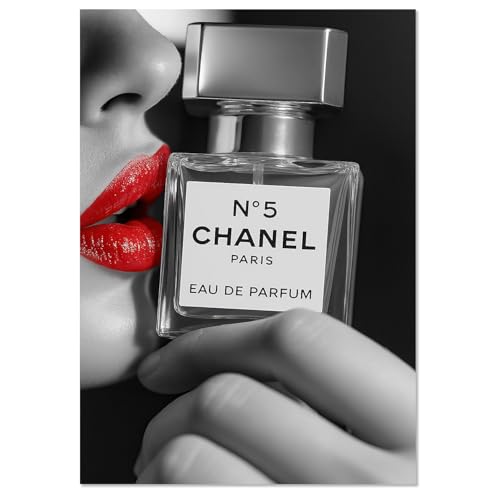 Chanel famoso perfume arte póster moderno decoración de pared...