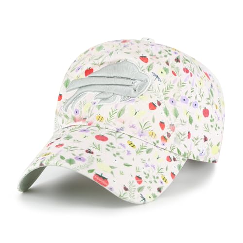 47 Girls Youth Light Pink Buffalo Bills Posey Clean Up Adjustable Hat