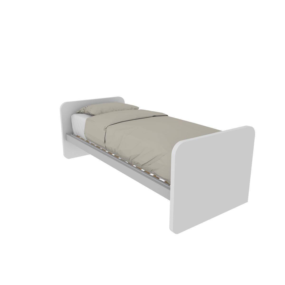 Letto Singolo Con Letto Estraibile - Trasformabile In Matrimoniale, Testate Personalizzabili - Foto 11