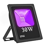 ★【Breite Anwendung】 - UV-Licht kann einige unsichtbare Sache bieten sichtbares Bild, ideal für Kunstwerke, auch gut für Leim Konsolidierung. Plug ist im Lieferumfang enthalten, einfacher zu bedienen. Funktioniert mit 85V-265V AC