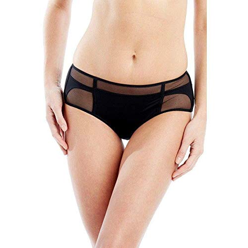 Huit – Tropical Jungle – Stirnband – Premium-Marke von Dessous der französischen Marke – seit 1968, Violetter Druck, CUP_BUS32/85FR